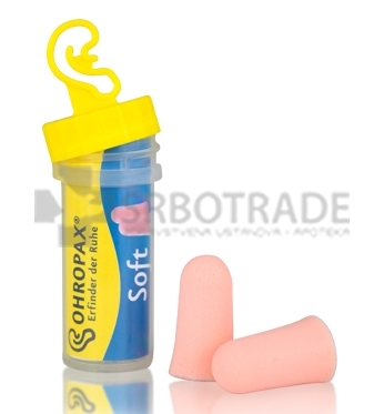 Ohropax Soft čepići za uši u tubi 2 kom.