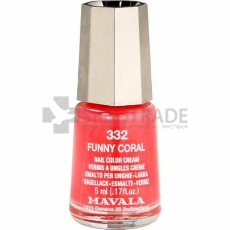 Mavala lak za nokte br.332 Funny Coral