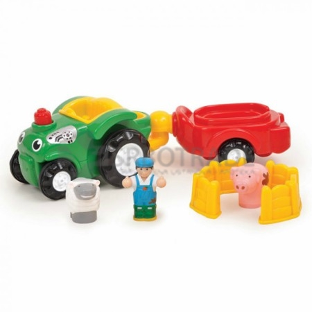 Wow igračka traktor sa prikolicom Bumpety Bump Ber