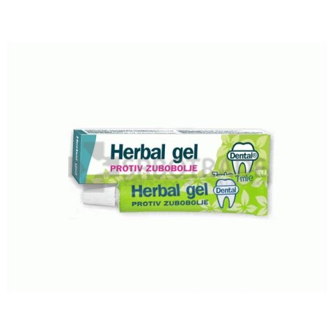Herbal gel protiv zubobolje