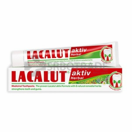 Lacalut Aktiv Herbal pasta za zube 75ml