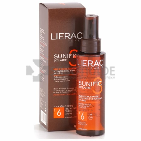 Lierac Sunific ulje za sunčanje SPF6 125ml