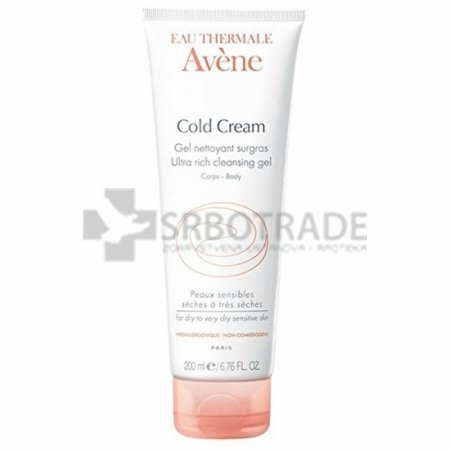 Avene Cold Cream izuzetno bogati gel za pranje 200ml