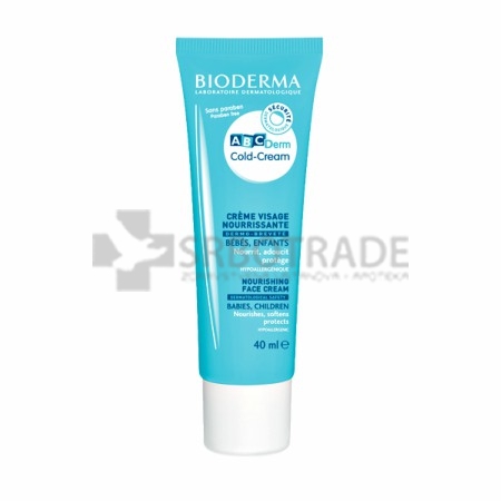 Bioderma ABCDerm hranljiva zaštitna krema za lice 40ml