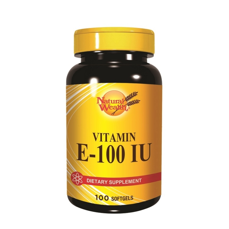 Natural Wealth vitamin E 100IU 100 kapsula