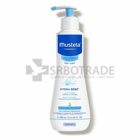 Mustela Hydra Bebe mleko za telo 300ml