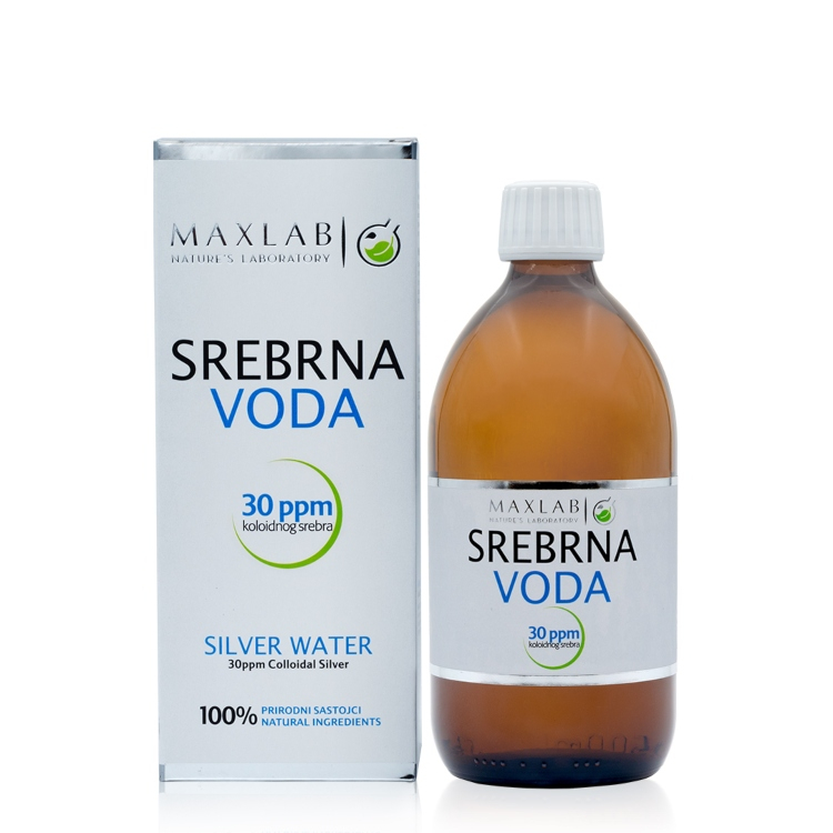 Koloidna srebrna voda 30PPM 500ml