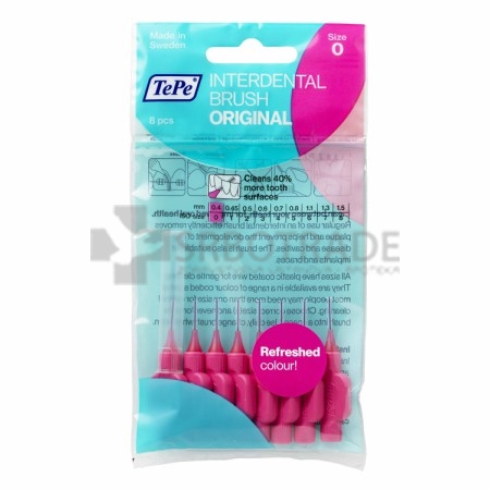 TePe Interdentalna četkica Original 0,4mm Pink 8 komada