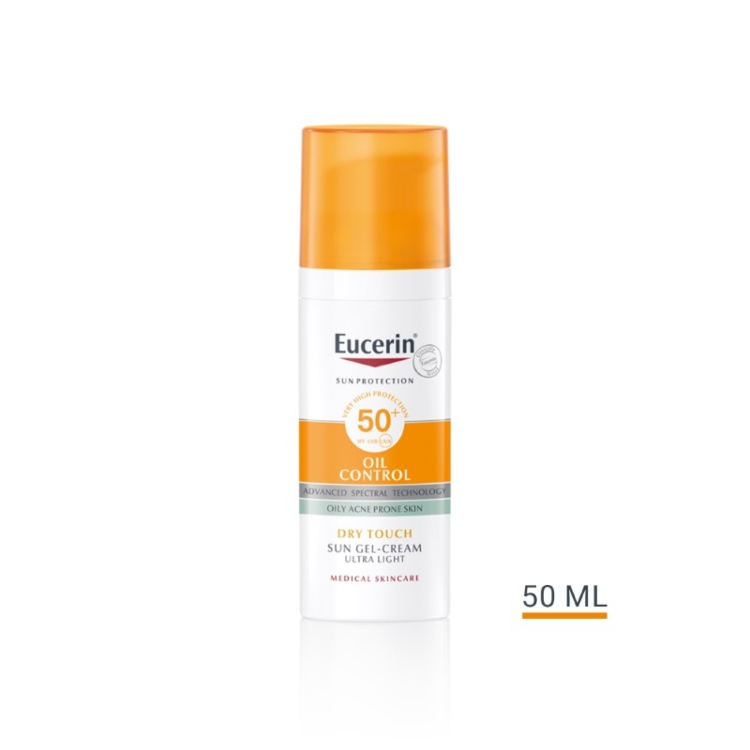 Eucerin Sun Oil control za zaštitu masne kože od sunca SPF50+ 50ml