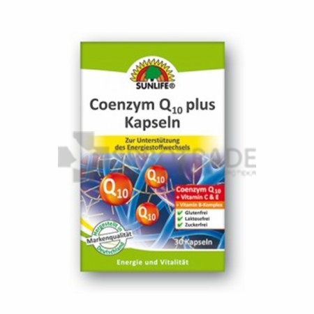 Sunlife Coenzim Q10 Plus 60mg 30 kapsula