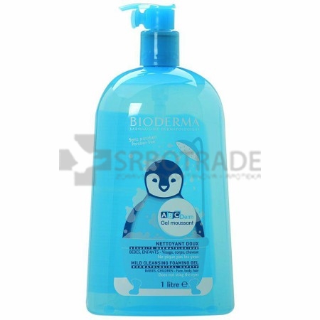 Bioderma Promo ABCDerm gel za kupanje 1l