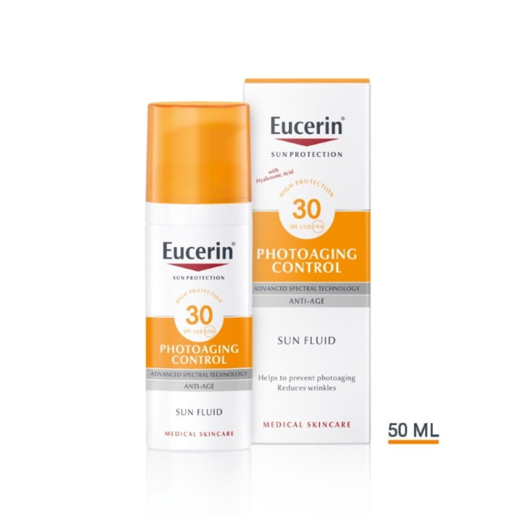 Eucerin Sun Anti-age Fluid za zaštitu od sunca SPF30 50ml
