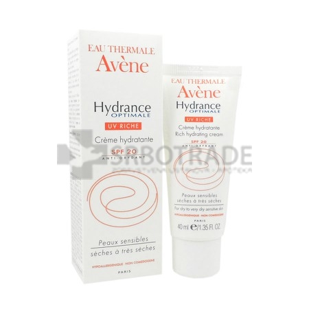 Avene Hydrance Optimale UV Riche krema 40ml + Avene pena za čišćenje 50ml