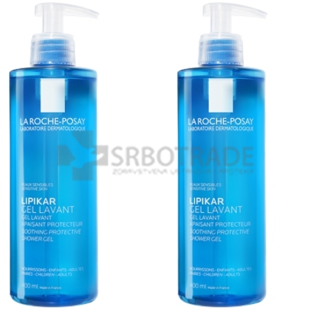 La Roche Posay Lipikar Lavante gel 400ml 1+1 gratis