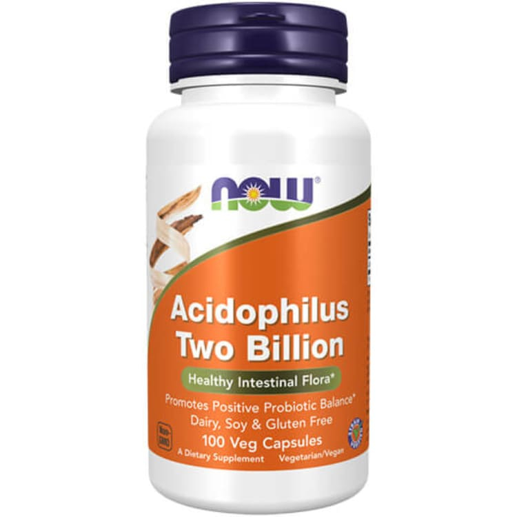 Now Acidophilus Two Billion 100 kapsula