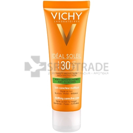 Vichy Matirajuća korektivna nega protiv nesavršenosti SPF 30