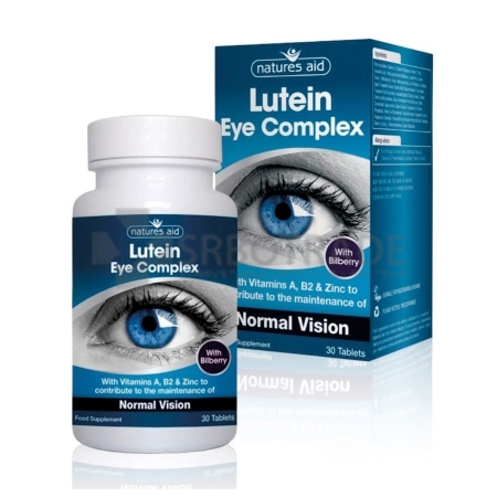 Natures Aid Lutein Eye Complex 30 tableta