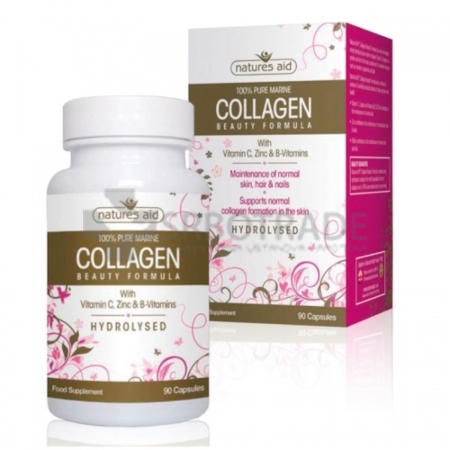 Natures Aid Collagen Beauty Formula 90 kapsula