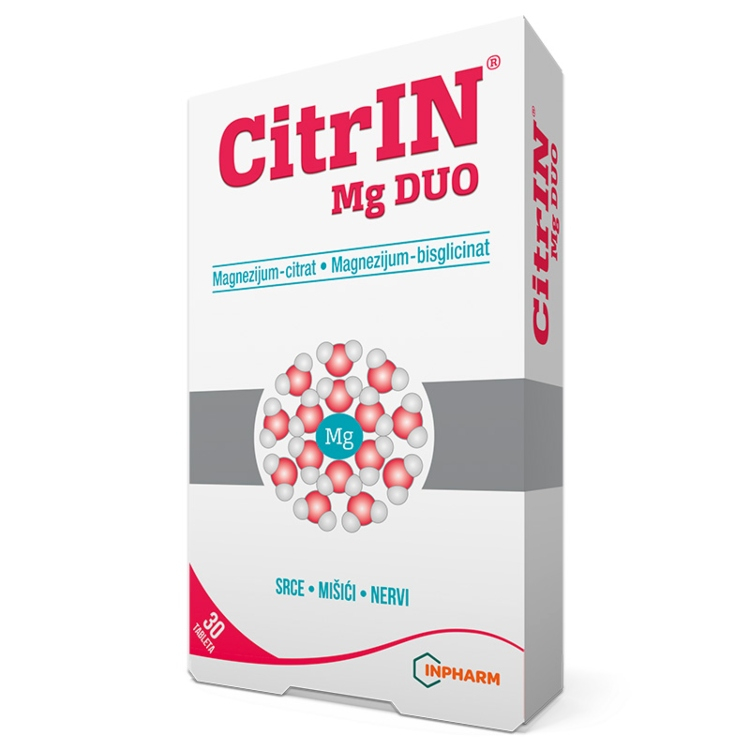 CitrIN Mg Duo 30 tableta