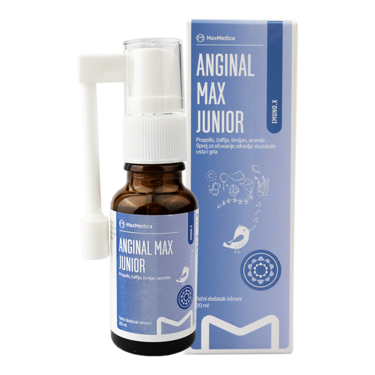 MaxMedica Anginal Max Junior 20ml