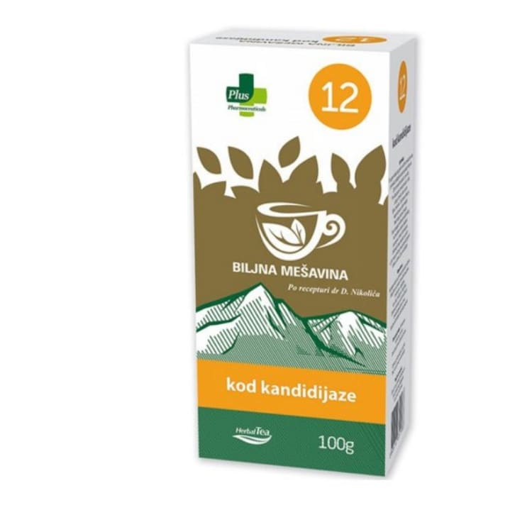 Plus čaj br. 12 - protiv kandidijaze 100g