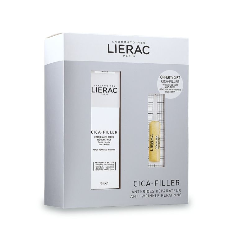 Lierac Cica Filler set - krema protiv bora 40ml + serum 10ml