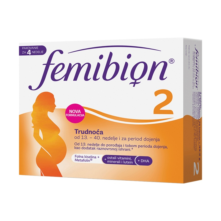 Femibion 2 kapsule i tablete