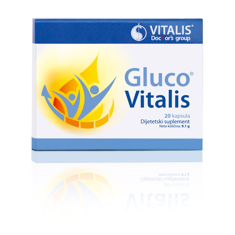 Vitalis Gluco 20 kapsula