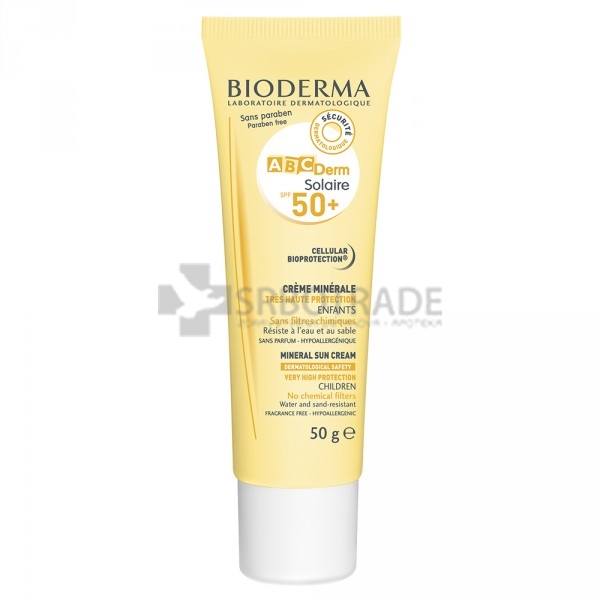 Bioderma ABCD Krema sa mineralnim filterima za zaštitu od sunca, 50g