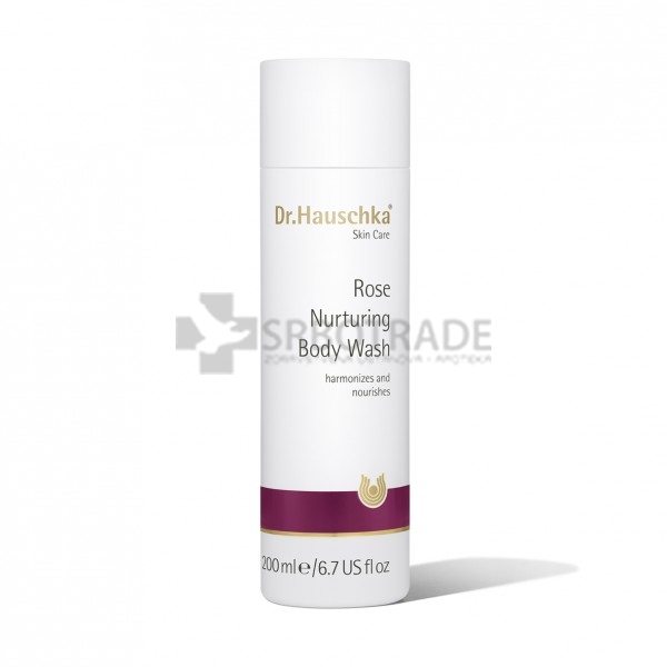 Dr Hauschka hranljivi gel za tuširanje Ruža 200 ml