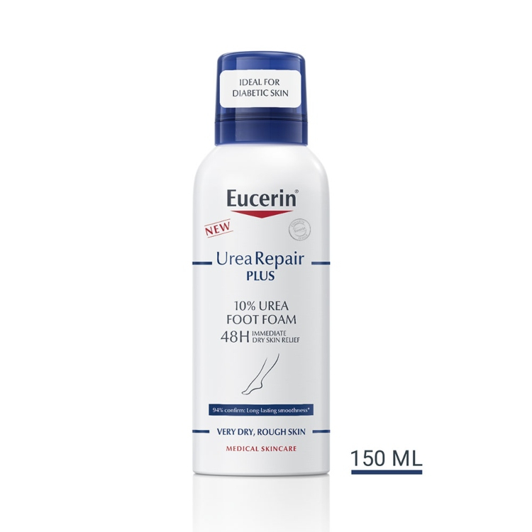 Eucerin pena za stopala sa 10% uree 150ml