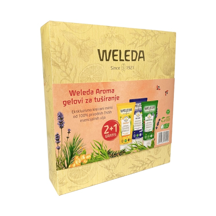 Weleda set - Aroma gelovi za tuširanje