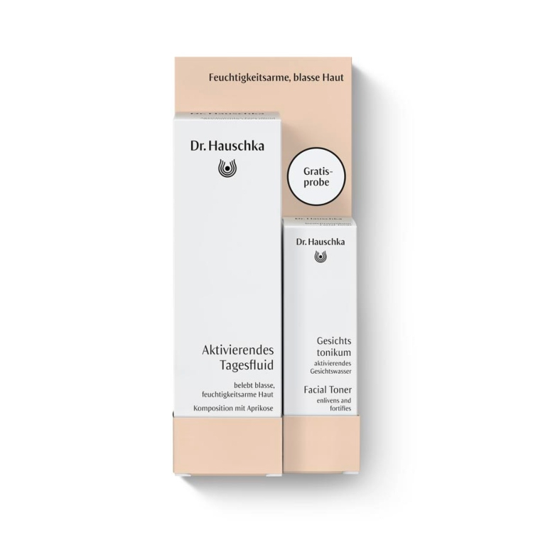 Dr. Hauschkaset - dnevni revitalizujući fluid za lice 50ml + tonik za lice 10ml